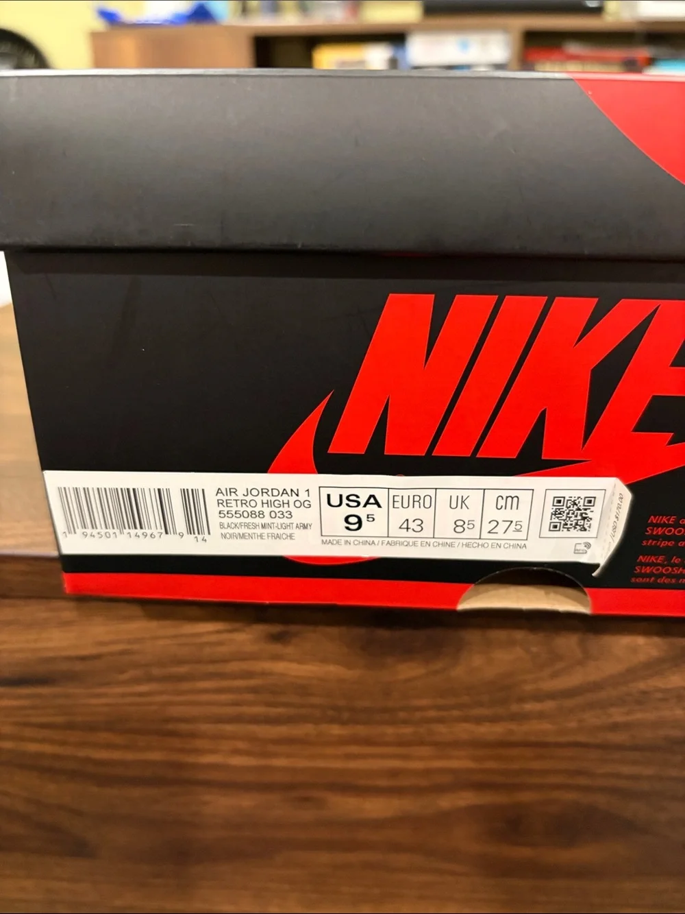 Jordan worn 1x
